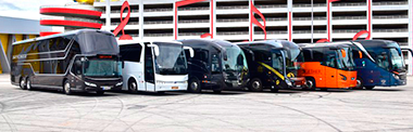 El Coach Euro Test 2015 reúne los seis autobuses más innovadores