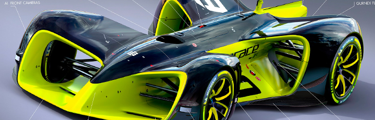 Nvidia y Roborace llevan al automovilismo a otro nivel